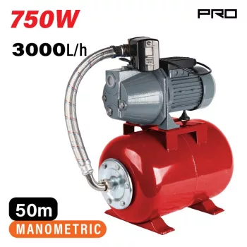   NAKAYAMA PRO Pompa grădină cu rezervor (sistem casnic) 750W (NP2108)