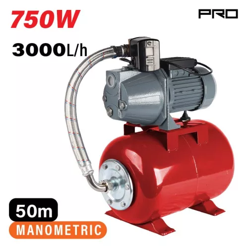 NAKAYAMA PRO Pompa grădină cu rezervor (sistem casnic) 750W (NP2108)