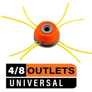   NAKAYAMA Cap cositoare din aluminiu, universal, 4/8 ieșiri (PB340)