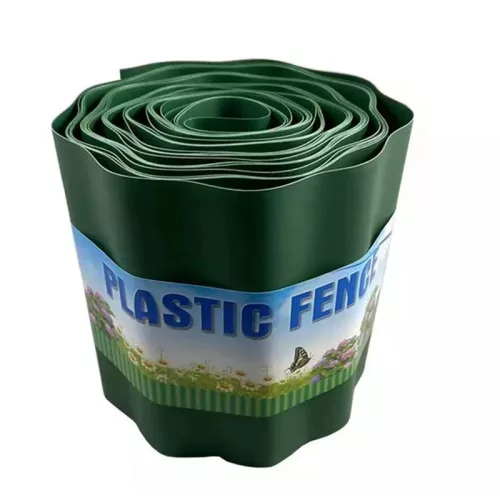 NAKAYAMA Bordură de grădină din plastic 20cm x 9m, verde (PF900)