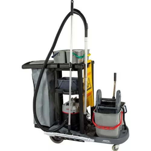 SPRiNTUS cărucior curățenie PuriX + aspirator, set start 50 cm, „Made in Germany”
