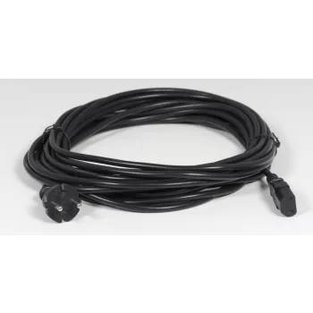   SPRiNTUS Cablu alimentare, 10 m, negru, cu mufă Floory (111128)
