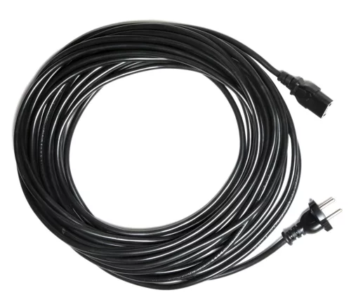 SPRiNTUS Cablu alimentare, 15 m, negru, cu mufă Era Evo (111159)