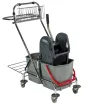 SPRiNTUS cărucior mop profesional cu două găleți 2x17 l