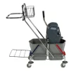 SPRiNTUS cărucior mop profesional cu două găleți 2x17 l