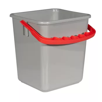 SPRiNTUS Găleată 4 litri, gri, mâner roșu Purix (301101)