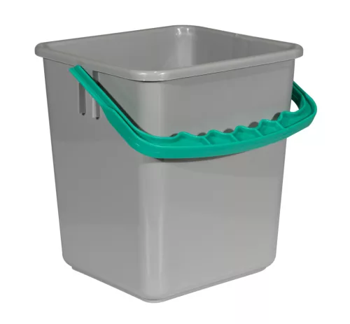 SPRiNTUS Găleată 4 litri, gri, mâner verde Purix (301104)