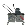 SPRiNTUS cărucior mop cu două găleți crom 2x27 l