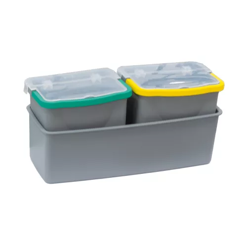 SPRiNTUS Set accesorii pentru cărucior curățenie CombiX, set găleți 2x6 litri