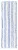 SPRiNTUS Premium PRO 40 cm laveta mop microfibră alb/albastru