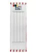 SPRiNTUS Shark RED 50 cm laveta mop microfibră alb/roșu