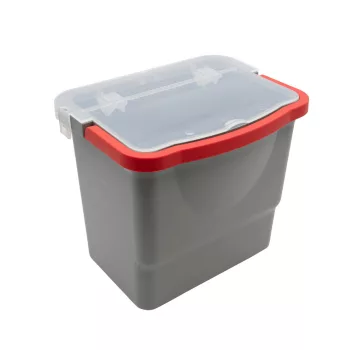   SPRiNTUS găleată 6 litri, gri, mâner roșu pentru XL, PRO Combix (305025)