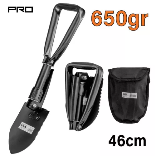 NAKAYAMA PRO lopată de camping 3-în-1, 650gr, 46cm (SSF629)