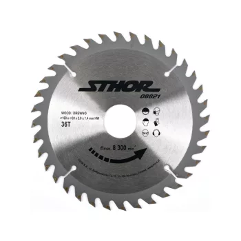 STHOR Disc TCT pentru lemn D160 T36 D30 (08821)
