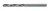 STHOR burghiu pt metal  10 buc, 1mm (21900)