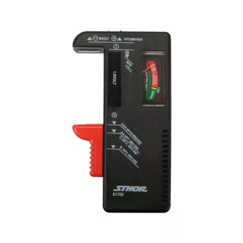 STHOR Tester baterii 1.5V / 9V (81700)
