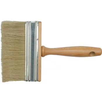 TOYA Pensulă pentru tapet, mâner din lemn 110 mm (09636)