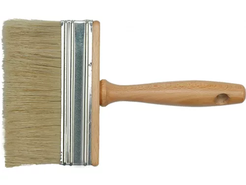 TOYA Pensulă pentru tapet, mâner din lemn 110 mm (09636)