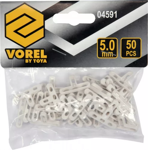 VOREL distantiere tip t, 5mm, 50 buc (4591)