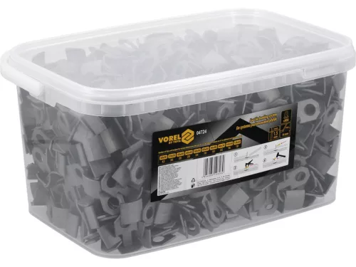 VOREL set pene nivelare plăci pentru rost 2 mm, 300 buc. (04724)