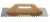 VOREL gletiera inox crestata 130x480 mm, 8x8 m (6670)