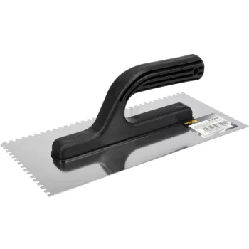 VOREL gletiera inox crestata 130x280 mm, 4x4 m (6740)