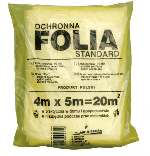 VOREL folie pt protectie pt. vopsit 4x5 m (9462)