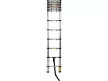 VOREL Scară telescopică aluminiu 3,8 m, 13 trepte (17702)