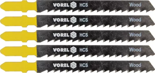VOREL panze fierastrau pendular lemn 5 buc (27813)
