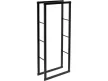 VOREL Suport pentru lemne de foc 60x25x150cm (33314)