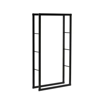 VOREL Suport pentru lemne de foc 80x25x150cm (33316)