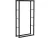 VOREL Suport pentru lemne de foc 80x25x150cm (33316)