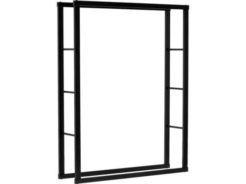 VOREL Suport pentru lemne de foc 100x25x100cm (33317)