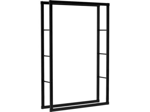VOREL Suport pentru lemne de foc 100x25x150cm (33318)