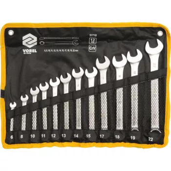 VOREL set chei combinate satinate ,cr-v, 8 buc (51710)