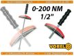 VOREL "cheie dinamometrica 1/2"", 0-200nm (57450)