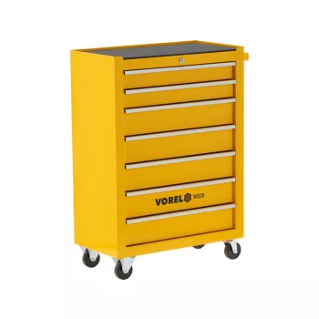 VOREL Cărucior scule 7 sertare, gol (58538)
