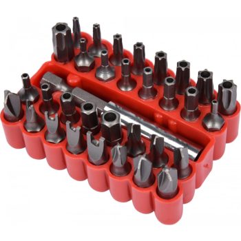 VOREL trusa 33 piese bituri + prelungitor (66330)