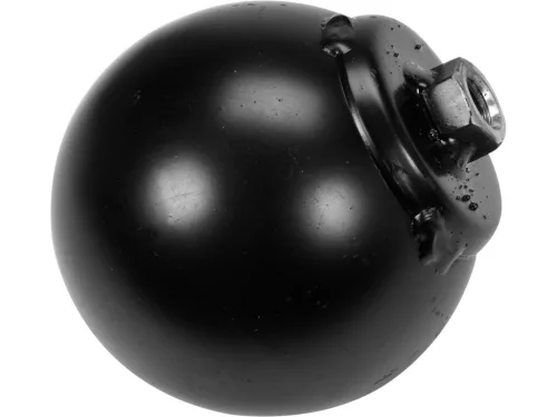 VOREL bilă din oțel pentru curățat coșuri de fum 80 mm, 1,3 kg (73025)