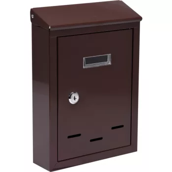 Cutie postala VOREL, 285x200x60mm, maro (78542)