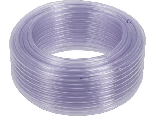 VOREL Furtun PVC transparent 25 metri, 6/1,3 mm (81436)