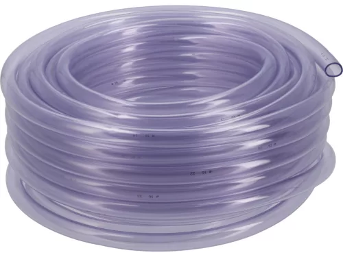 VOREL Furtun PVC transparent 25 metri, 16/2 mm (81441)