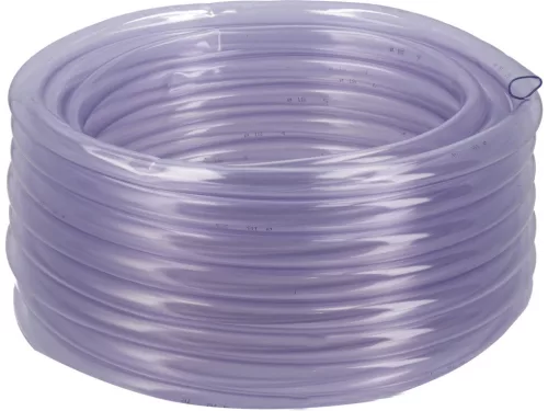 VOREL Furtun PVC transparent 25 metri, 18/2 mm (81445)