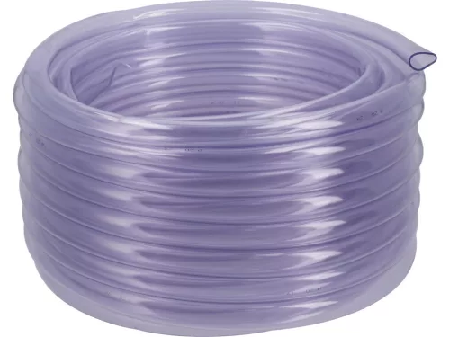 VOREL Furtun PVC transparent 25 metri, 20/2 mm (81447)