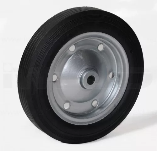 IWELD Dublu sticlă cărucior 400mm roată ax interior solid cu diametrul de 16mm (VT011010)