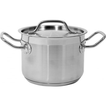 YATO Oală cu capac 2,4L 160×120 mm inox (YG-00001)