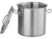 YATO Oală înaltă cu capac inox 25×25 cm 12L (YG-00012)