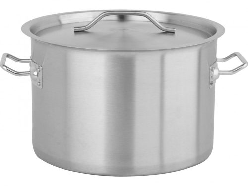 YATO Oală joasă din inox cu capac 32×22 cm 17L (YG-00048)