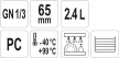 YATO Vas plastic catering GN 1/3 65 mm (YG-00410)