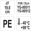 YATO Capac recipient plastic 19×1 cm (YG-00519)